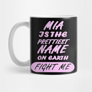 Mia Girls' Women's name Mug